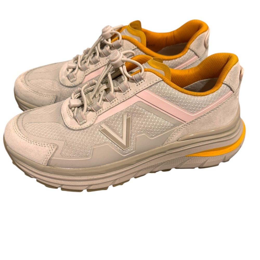 Vionic Women's Athletic Shoes - Cream and Pink